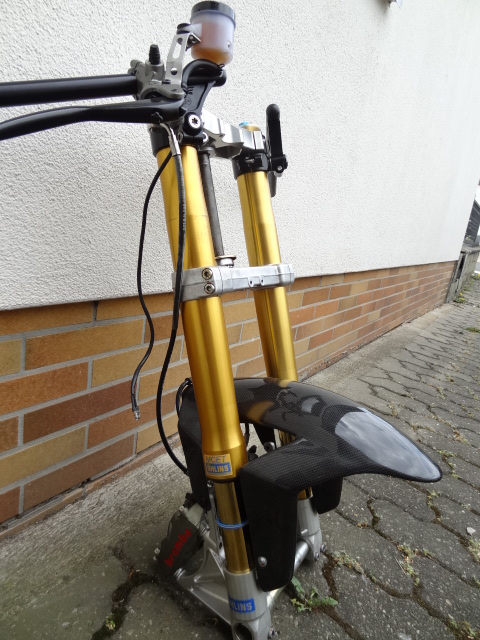 Brembos M4 mit Öhlins Gabel Kit