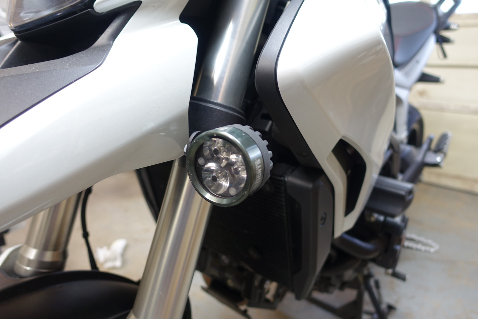Motorrad Scheinwerfer Led Zusätzliche Lichter, 40W Runde LED Front