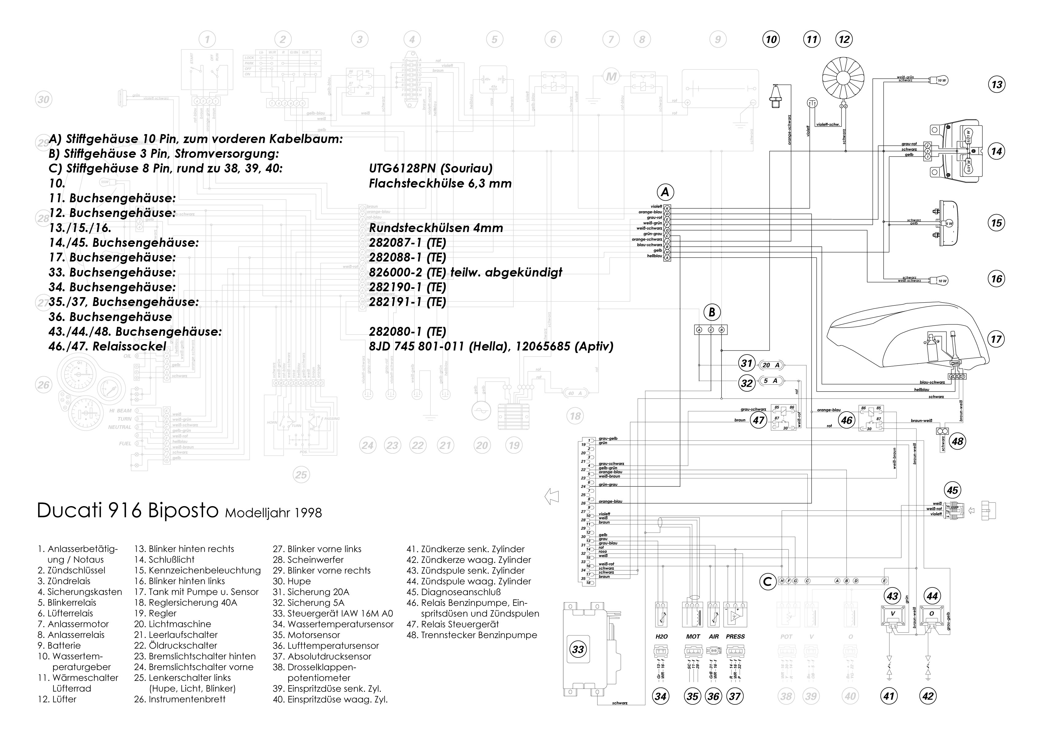 Steckerfrage - Ducati 748, 916, 996, 998 - Ducati1 Forum für