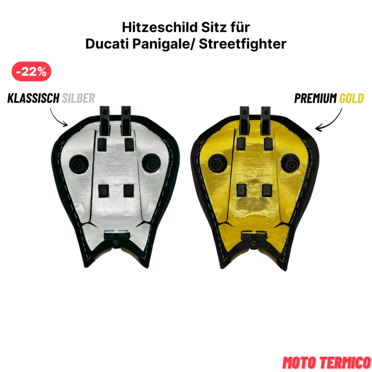 Hitzeschild Sitzbank für Ducati Panigale / Streetfighter